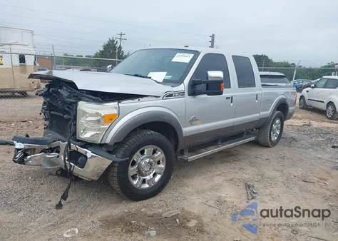 2013 Ford F-250 Lariat from USA, damaged, VIN 1FT7W2BT9DEA72596